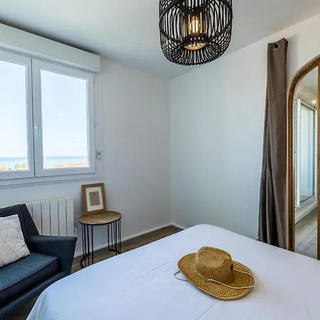 Lägenhet Hodei Keyweek 3 Bedroom With Sea View In Biarritz